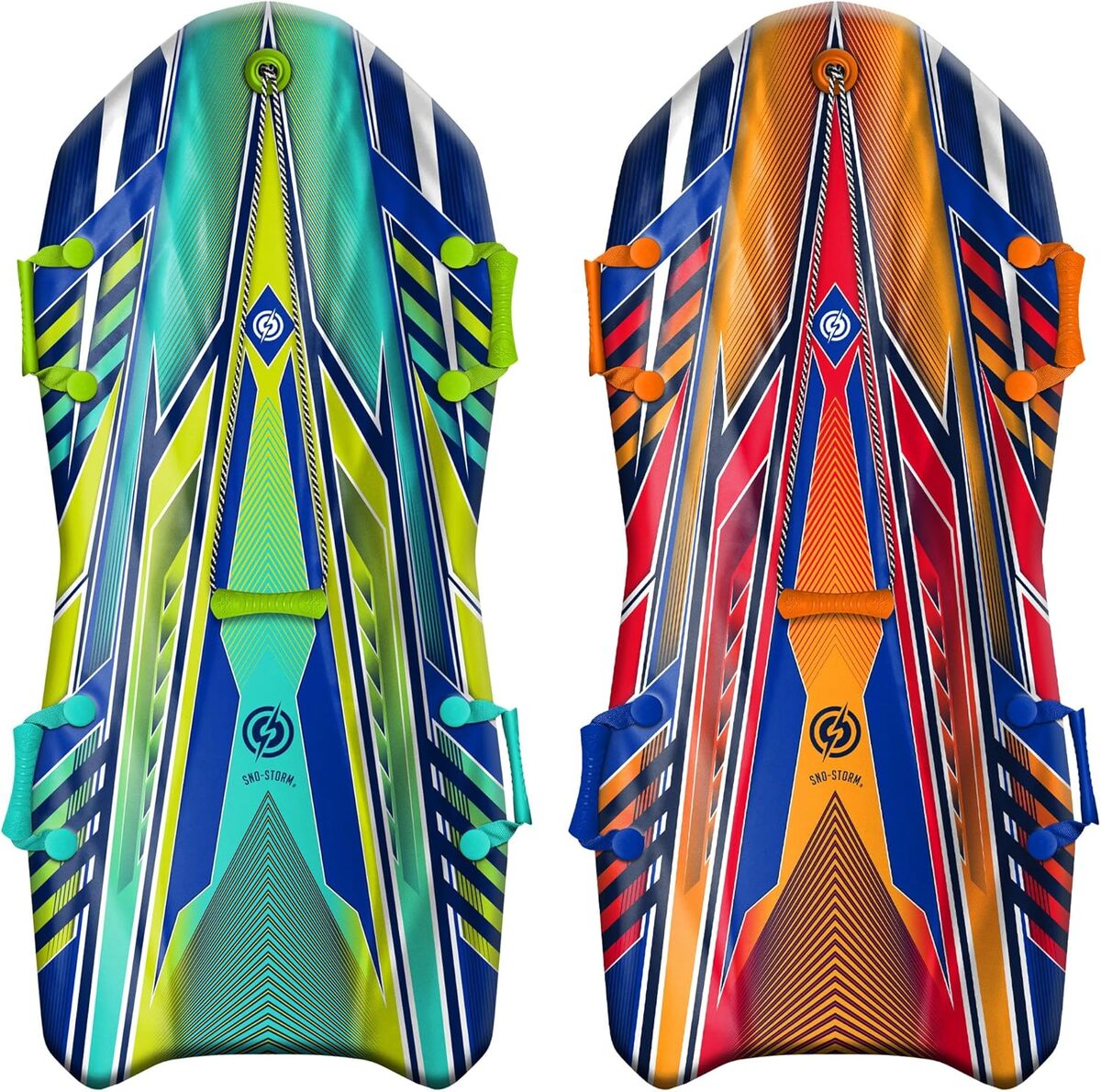 Support De Ski Pour Vélo Équilibre 12″ – Luge Neige/Sable – PE Durable – Sangles Incluses – Pour Enfants