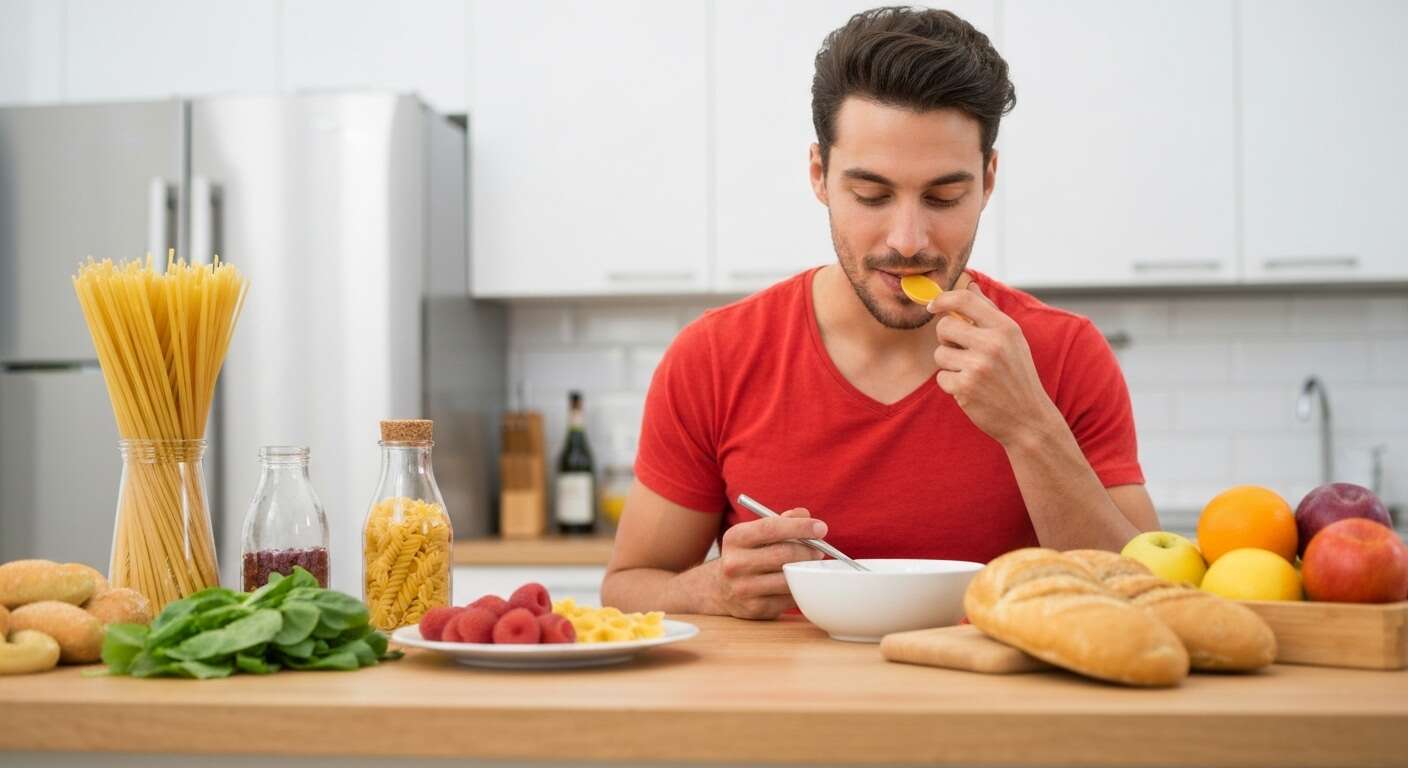 Importance des glucides avant l'effort