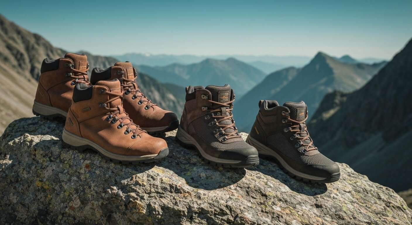 Les différents types de chaussures de montagne : randonnée, alpinisme, trekking Les différents types de chaussures de montagne : randonnée, alpinisme, trekking