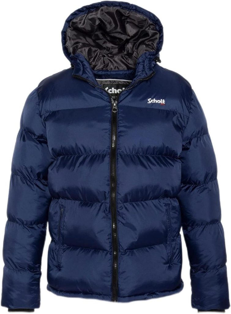 Test de la doudoune Schott NYC Idaho2, confort et style royal blue