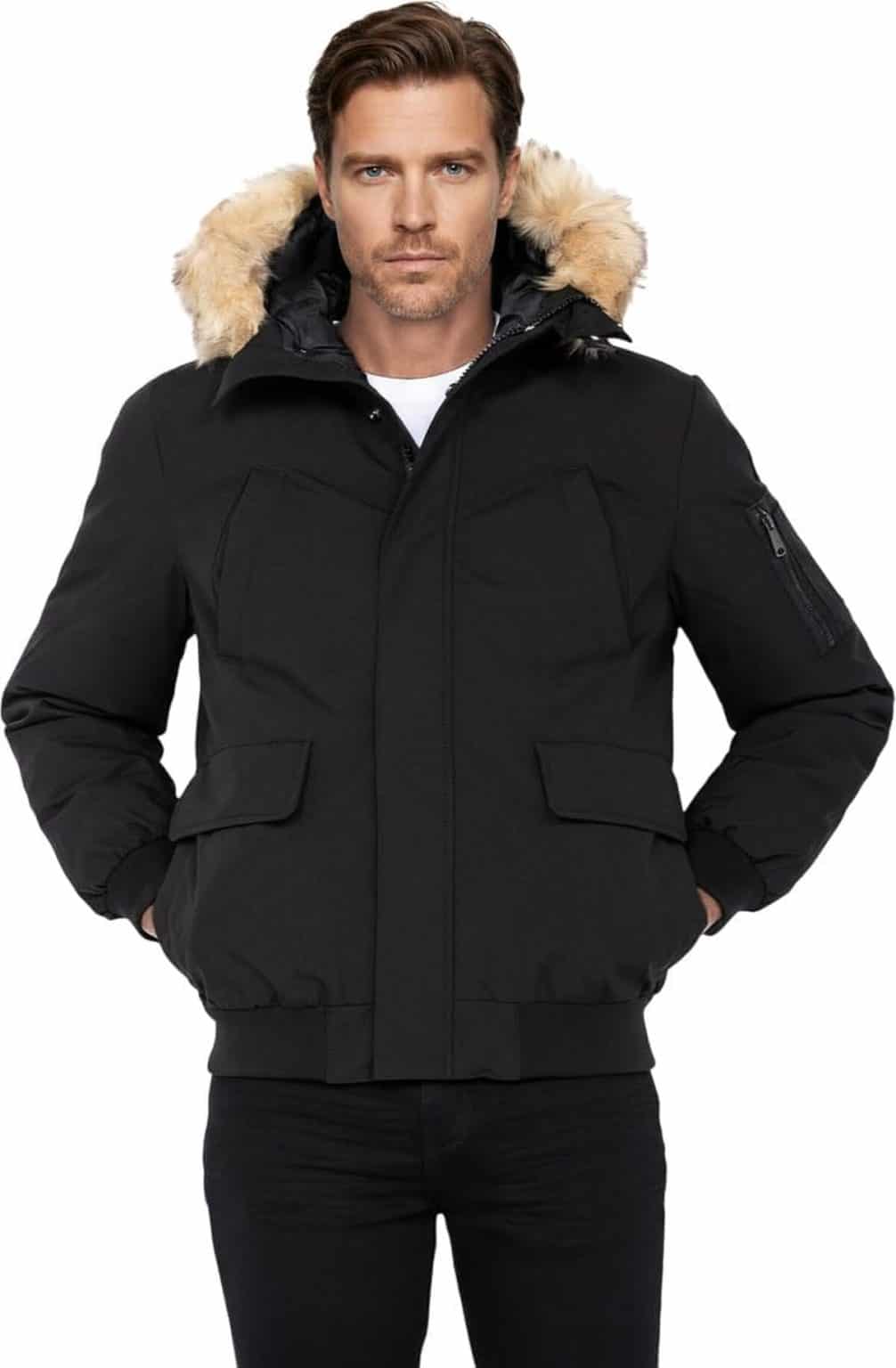 Veste En Cuir Homme Schott NYC Taille XL - Style Moto Occasion Bon état - Marque Emblématique