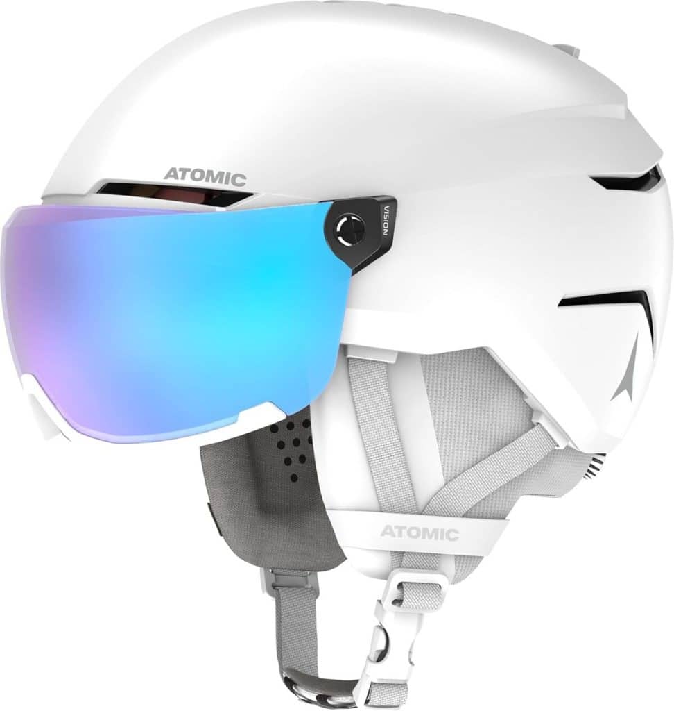 Test du casque de ski Atomic Savor Visor Stereo blanc