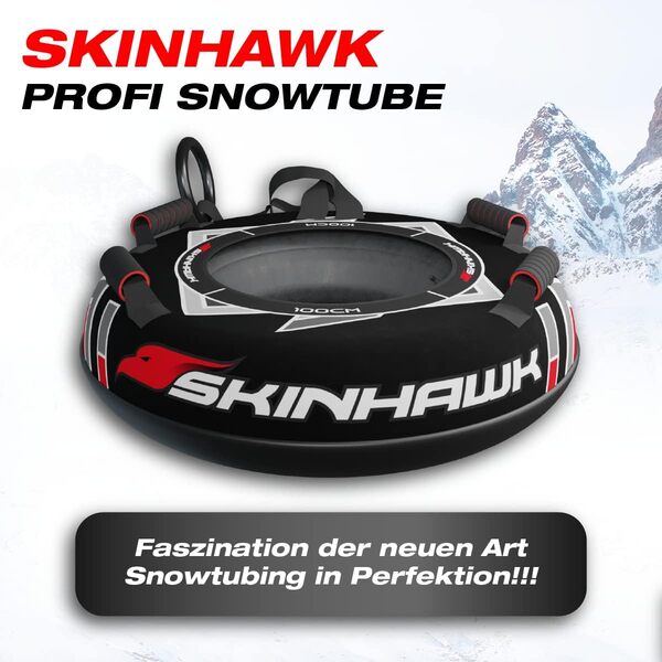 SKINHAWK Pneu de neige professionnel - Diamètre : 100 cm - Noir
