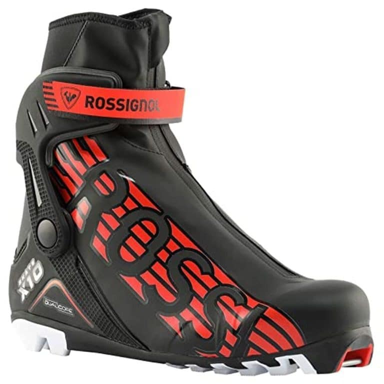 Chaussures De Ski Rossignol Speed 80 HV+ – Homme, Taille 50, Noir – Fit Confortable 104 Mm, Coque Légère, Chausson Thermoformable