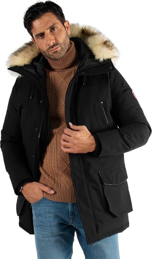 Test du manteau doudoune paragoose Mario noir en XXXL