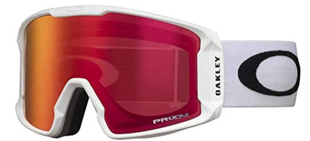 Test du masque de ski Oakley Line Miner blanc