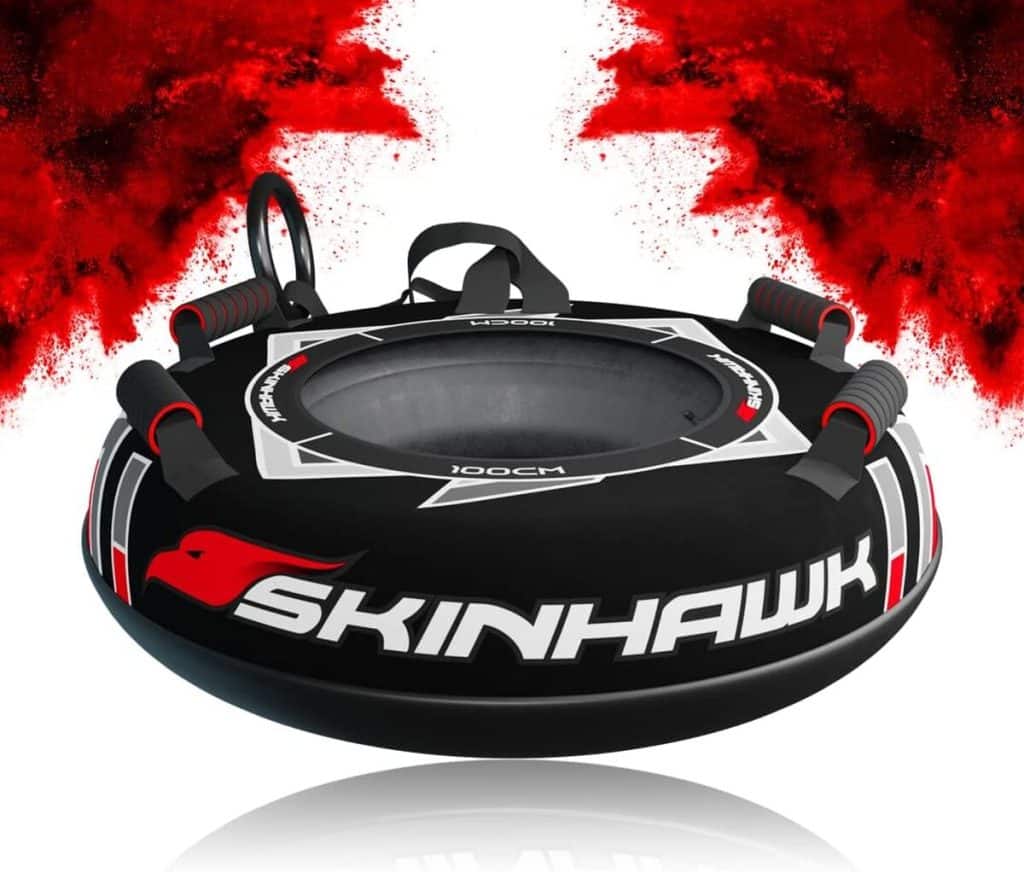 Test du pneu de neige professionnel SKINHAWK, 100 cm noir