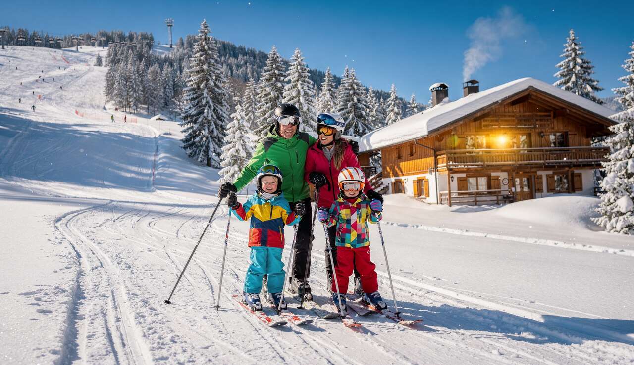 Les longues journ&eacute;es sur les pistes avec des enfants