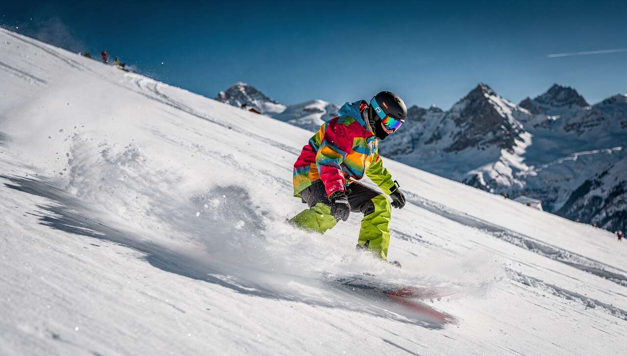 D&eacute;couverte des cours de snowboard &agrave; avoriaz