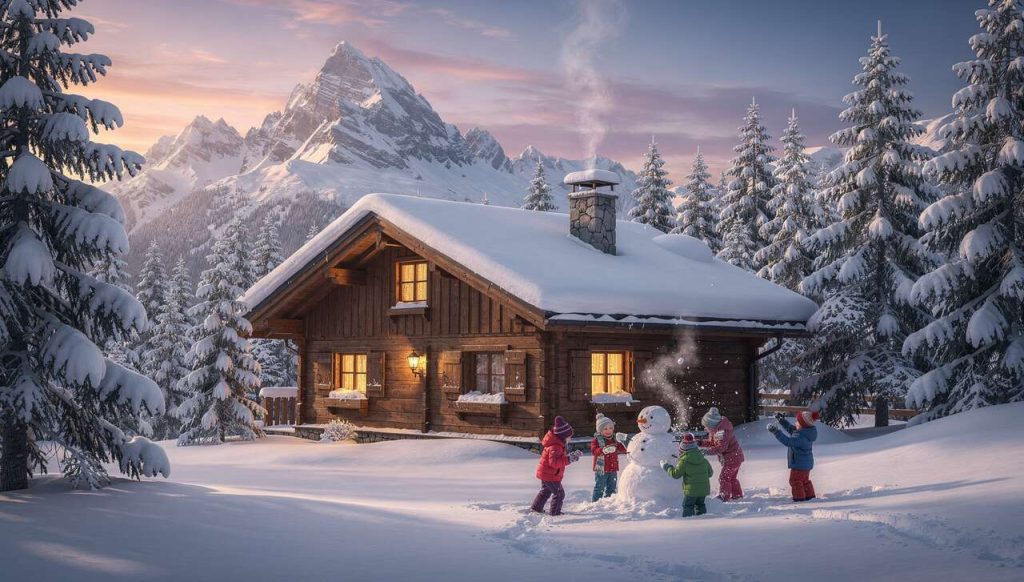 Chalets de montagne pour un séjour en famille : des destinations de rêve pour les amateurs de neige
