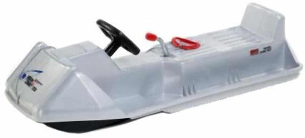 Test de la luge en plastique EKO 3510.51 Snow Comet argent