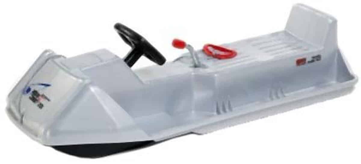 Test de la luge en plastique EKO 3510.51 Snow Comet argent