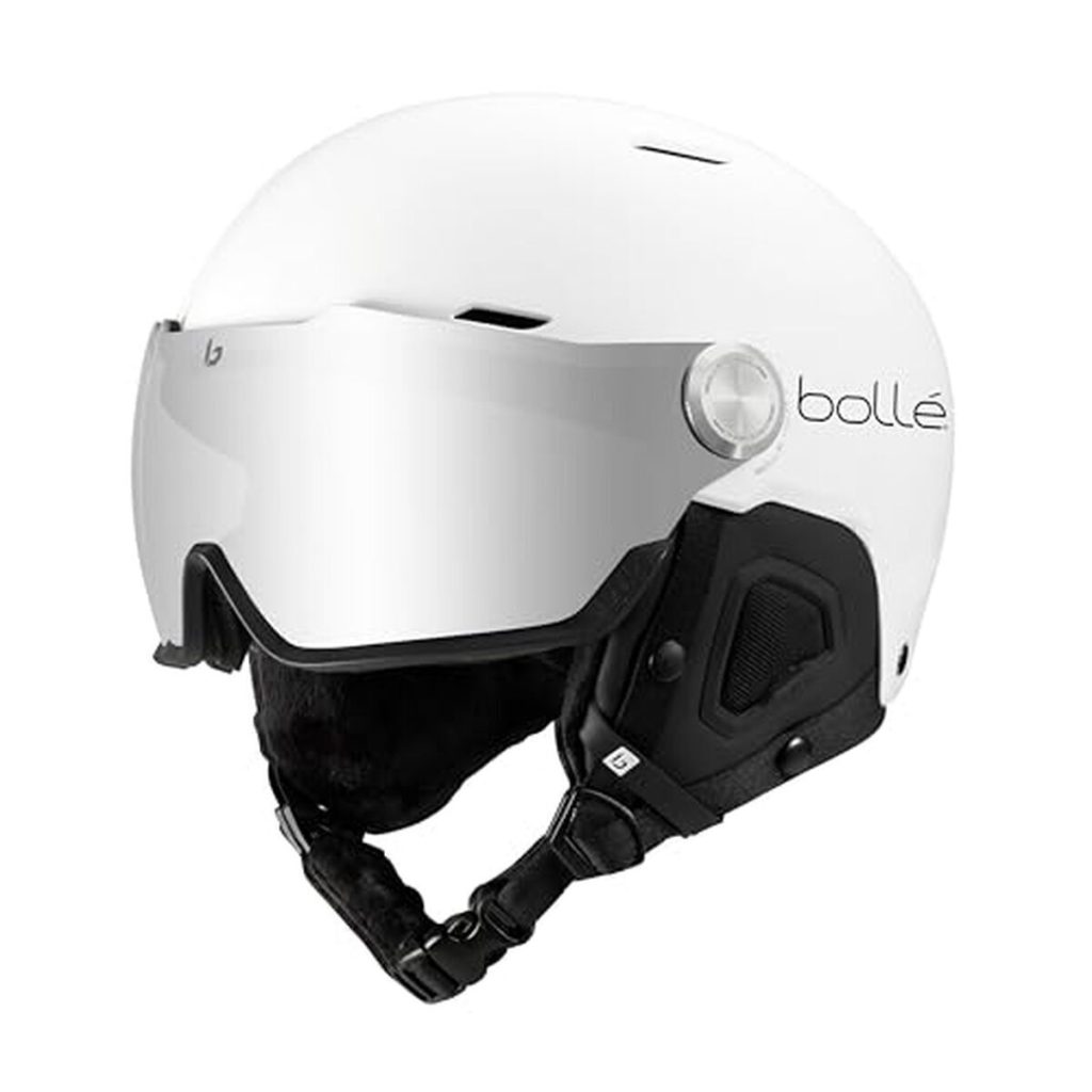Test du casque de ski Bollé Might Visor : performance photochromique en action