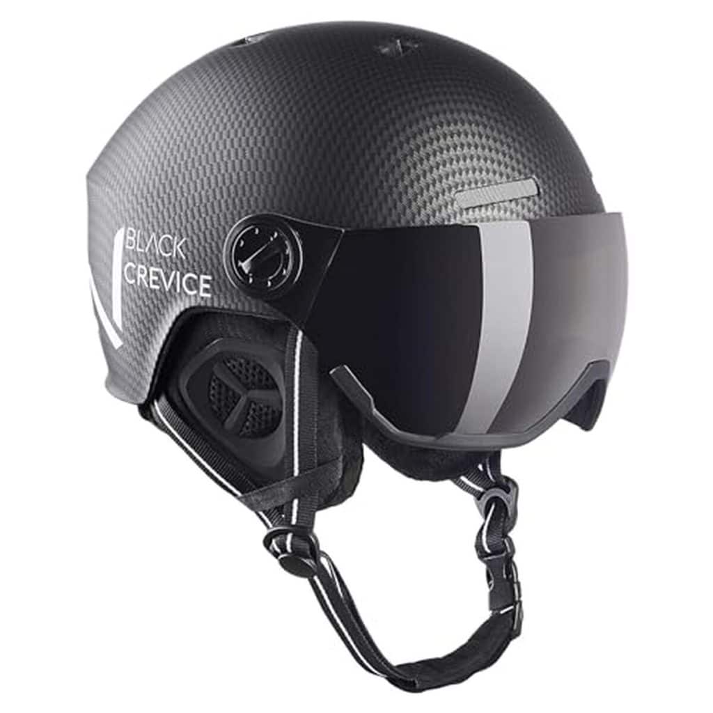 Test du casque de ski Kaprun Black Crevice : confort et style