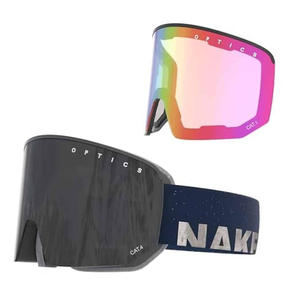 Test : le masque de ski et snowboard Moonlight par naked optics, modèle The NOVA