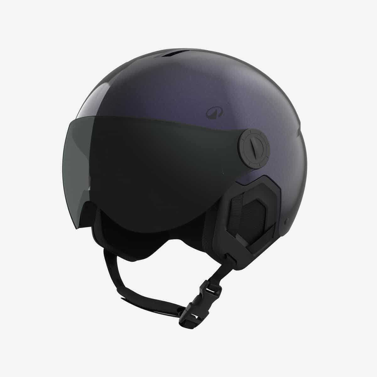 Test : casque de ski enfant H-KID 550 violet Decathlon