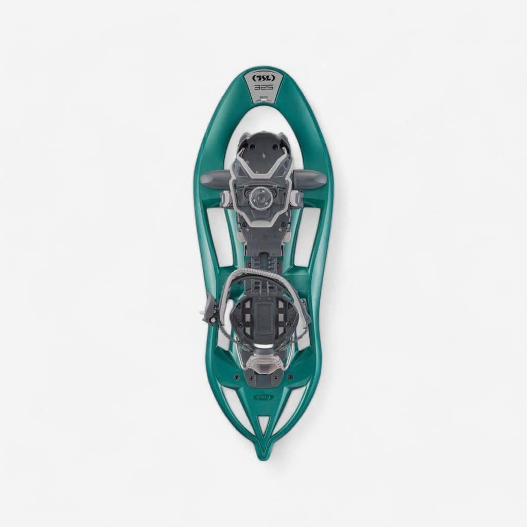Test des raquettes à neige Decathlon TSL 325 Original vert