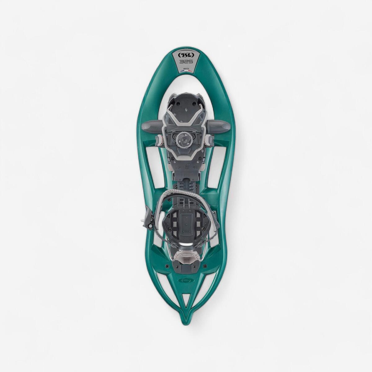 Test des raquettes Ă neige Decathlon TSL 325 Original vert