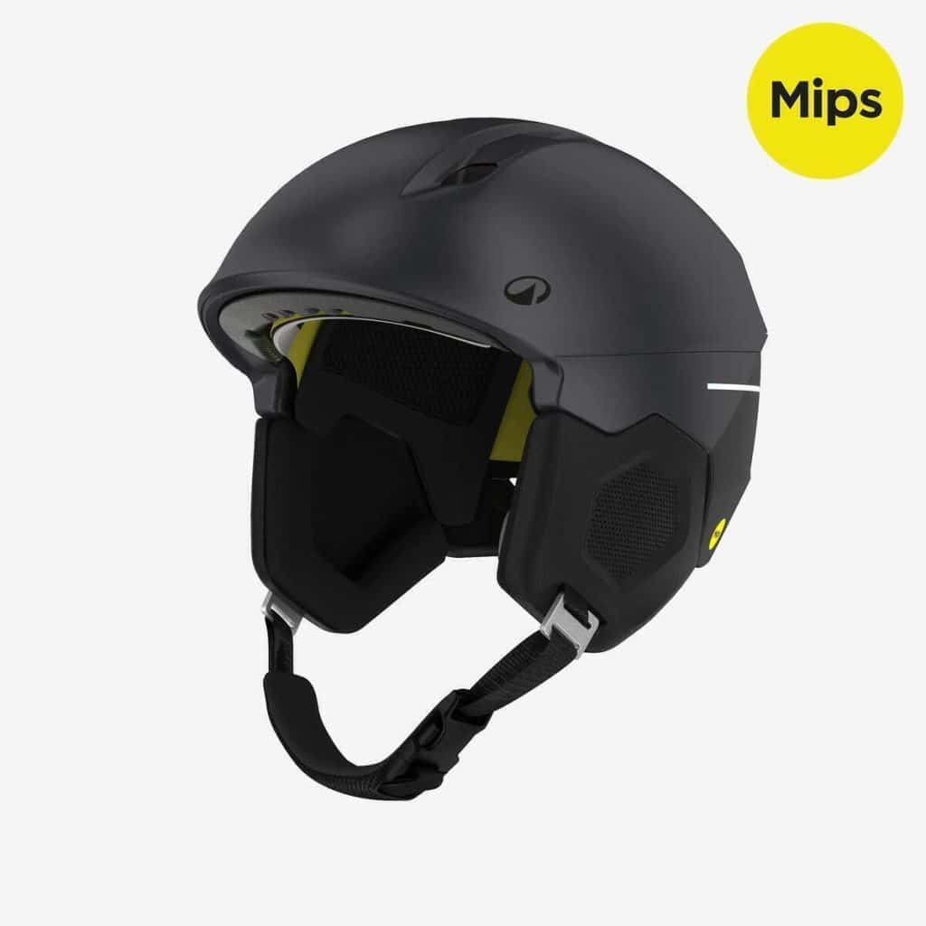 Test du casque de ski et snowboard PST 900 MIPS Decathlon noir