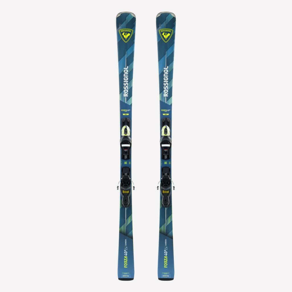 Test : ski alpin Rossignol Forza 40° vert et gris Decathlon
