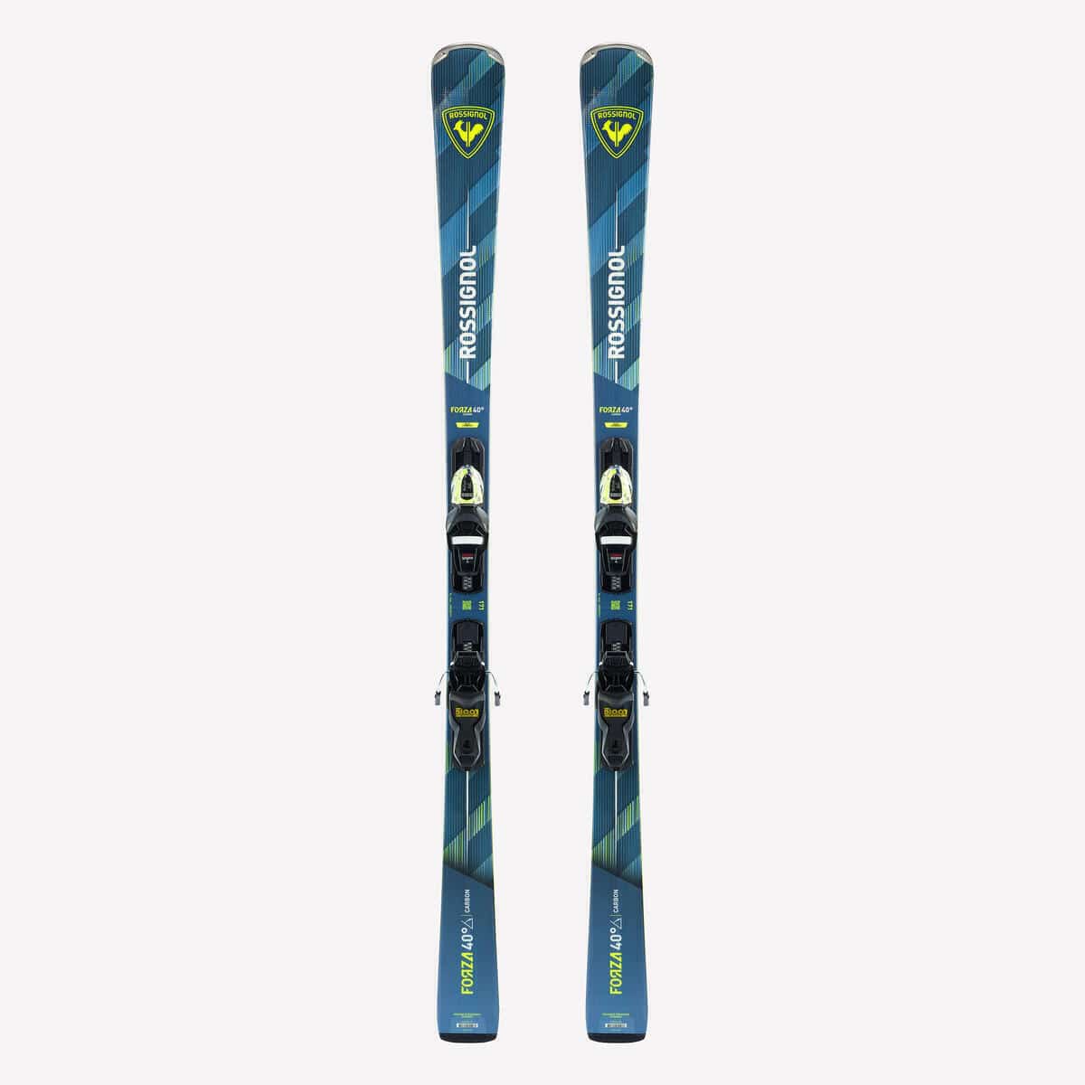 Test : ski alpin Rossignol Forza 40° vert et gris Decathlon