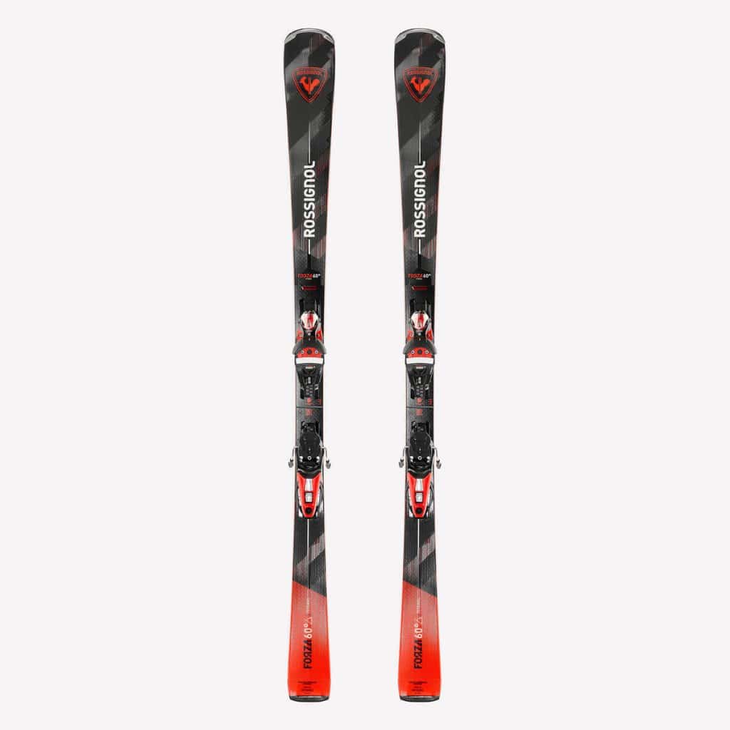 Test skis alpin Decathlon Rossignol Forza 60° titane