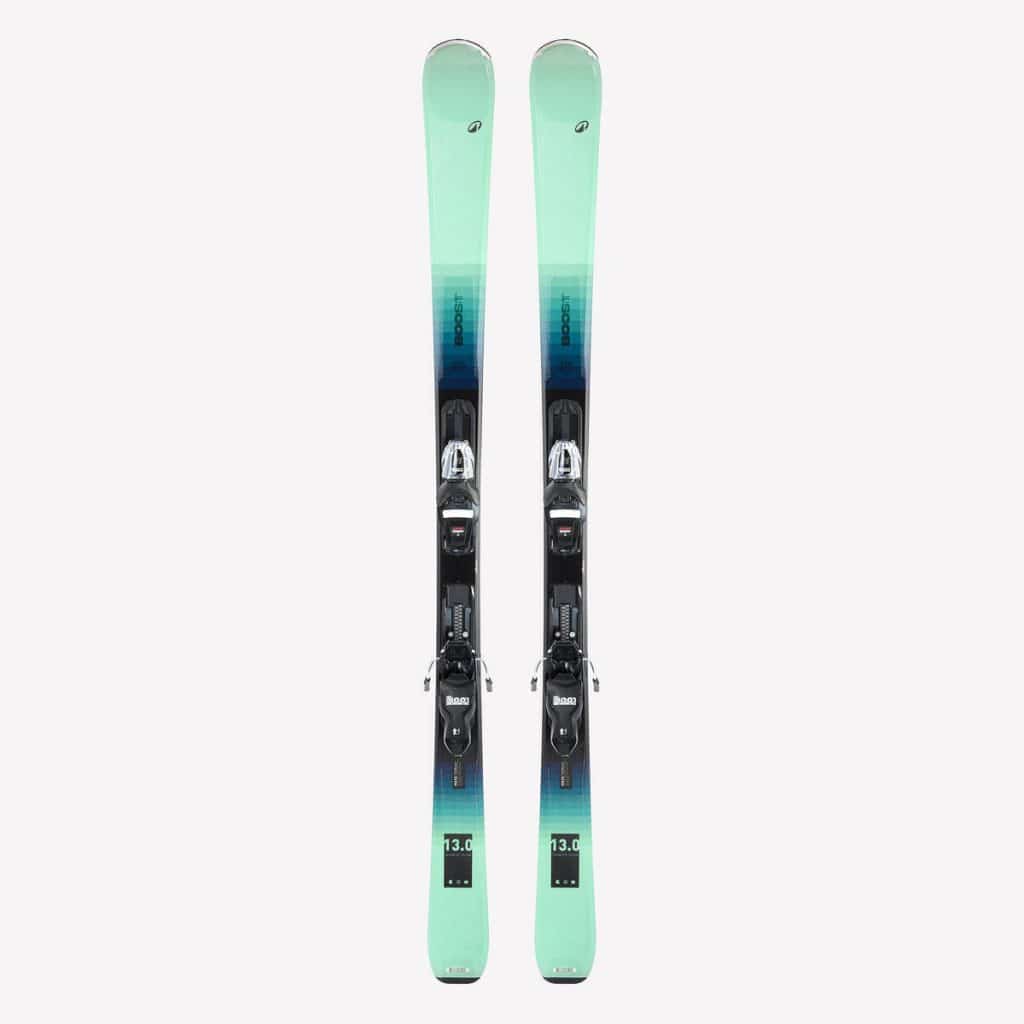 Test du ski alpin BOOST 500 vert de Decathlon