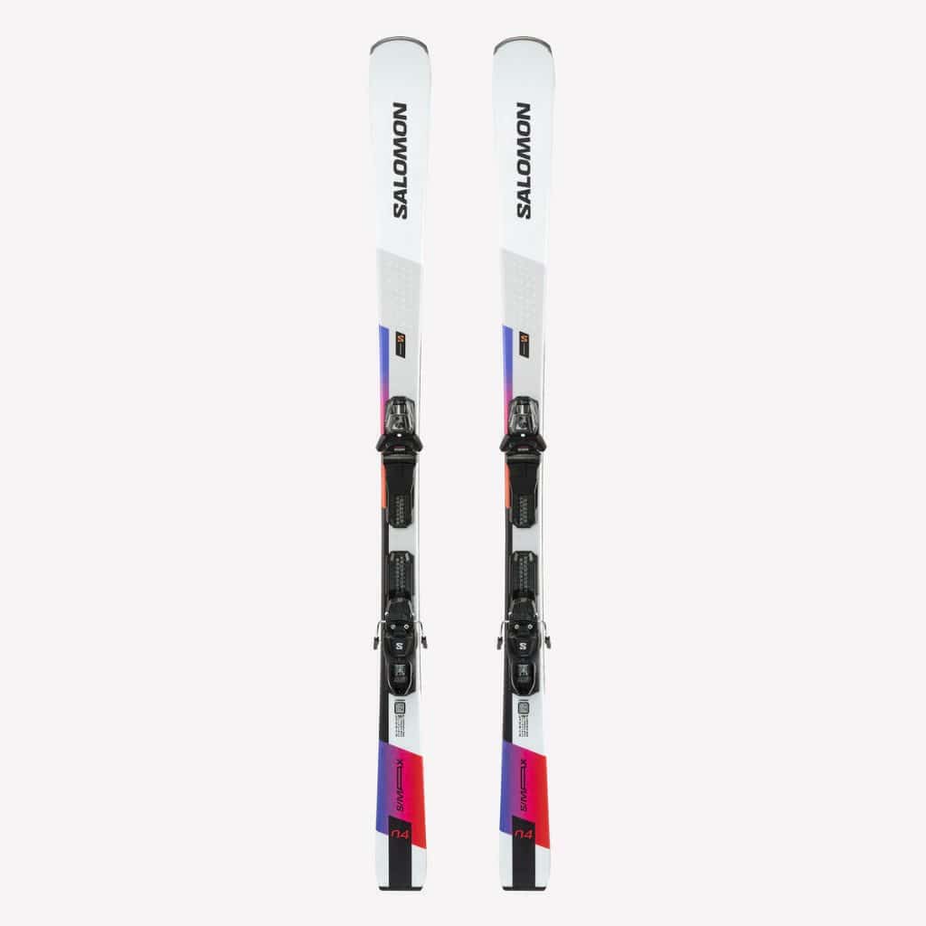 Test du ski alpin Salomon S/MAX 4 blanc de Decathlon