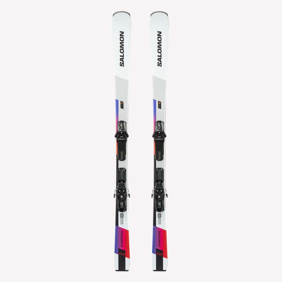 Test du ski alpin Salomon S/MAX 4 blanc de Decathlon